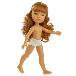 Poupée Berjuan 35 cm - Boutique dolls - Fashion Girl rousse sans vêtements
