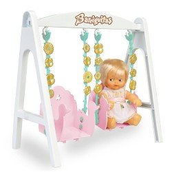 Accessoires pour poupée Barriguitas Classic 15 cm - Balançoire avec figurine bébé
