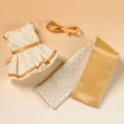 Tenue pour poupée Mini Mariquita Pérez 21 cm - Robe de soirée avec châle