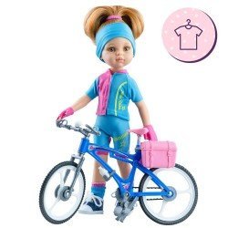 Tenue pour poupée Paola Reina 32 cm - Las Amigas - Tenue cycliste Dasha