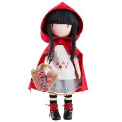 Poupée Paola Reina 32 cm - Poupée Gorjuss de Santoro - Little Red Riding Hood