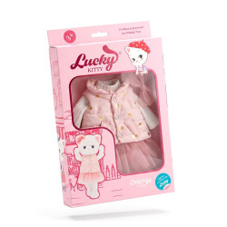Ensemble pour poupée Lucky Kitty 38 cm - Spring Romance