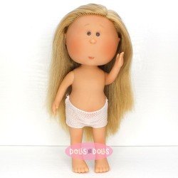 Poupée Nines d'Onil 30 cm - Mia blonde - Sans vêtements