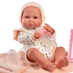 Poupée Antonio Juan 42 cm - Sweet Reborn Luca avec biberon