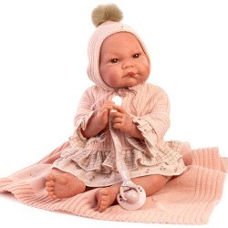 Poupée Antonio Juan 42 cm - Sweet Reborn Nica avec châle