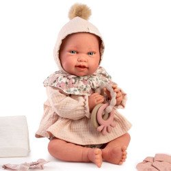 Poupée Antonio Juan 42 cm - Sweet Reborn Pipa en balade