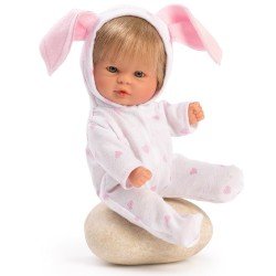 Poupée Así 20 cm - Bomboncín avec pyjama petites oreilles