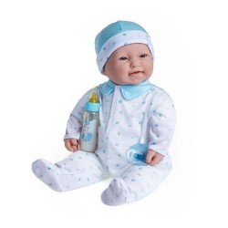 Poupée Design by Berenguer 51 cm - La Baby Doll - Pour dormir - Avec le pyjama, la tétine et le biberon