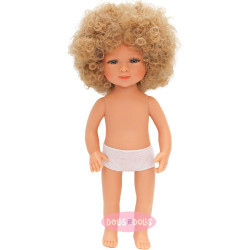 Poupée D'Nenes 34 cm - Celia aux cheveux blonds bouclés sans vêtements