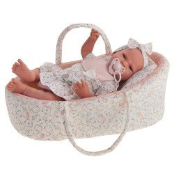 Poupée Antonio Juan 40 cm - Born Lea avec nacelle