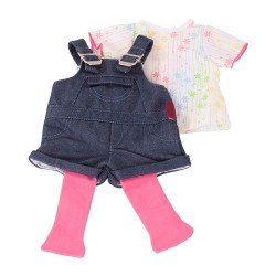 Tenue de poupée Götz 45-50 cm - Salopette en jean