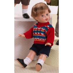 Poupée Mini Juanín Pérez 21 cm - Avec short bleu marine