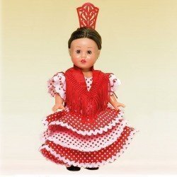 Poupée Mini Mariquita Pérez 21 cm - Avec robe sévillane