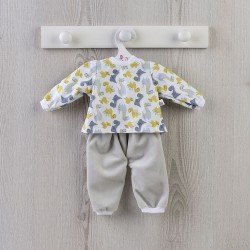 Tenue pour poupée Así 43 cm - Pyjama Dino pour poupée Pablo