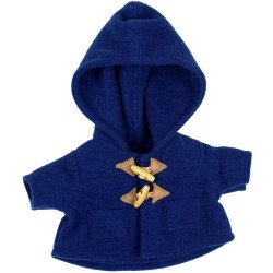 Tenue de poupée Rubens Barn 36 cm - Tenue pour Rubens Ark et Kids - Manteau bleu