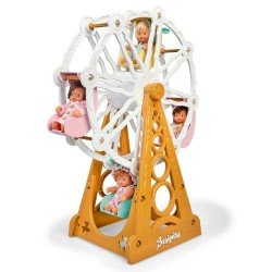 Accessoires pour poupée Barriguitas Classic 15 cm - Grande roue avec figurine de bébé