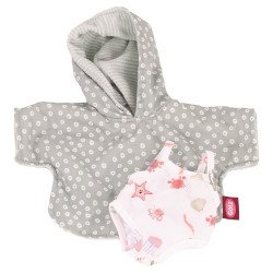 Tenue pour poupée Götz 36 cm - Baby Doll Combination Cuddly Bath Set