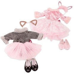 Tenue pour poupée Götz 45-50 cm - Combo Animal Chick