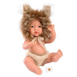 Poupée Llorens 31 cm - Mini Baby Boy - Lion