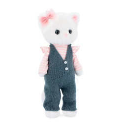 Poupée Lucky Kitty 38 cm - Winter Chic