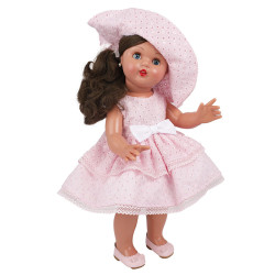 Poupée Mariquita Pérez 50 cm - Robe Pamela Rosa 2024