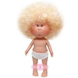 Poupée Nines d'Onil 23 cm - Little Mia aux cheveux blonds bouclés - Sans vêtements