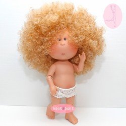 Poupée Nines d'Onil 30 cm - EXCLUSIF - Mia ARTICULÉE - Mia blonde avec des cheveux bouclés - Sans vêtements