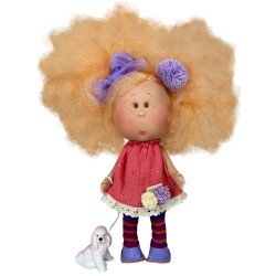 Poupée Nines d'Onil 30 cm - Mia Corail avec mascotte