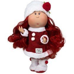 Poupée Nines d'Onil 30 cm - Mia Xmas Red Glitter