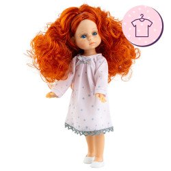 Ensemble pour poupée Paola Reina 21 cm - Las Miniamigas - Paula - Robe rose avec des étoiles bleues