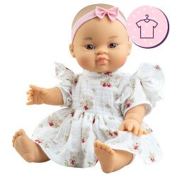 Ensemble pour poupée Paola Reina 34 cm - Gordis - Alessandra - Robe à motif lapins