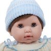 Nonis - Creme-blaues Outfit