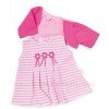 Ropita fantasía Nenuco - Vestido rayas rosa chaqueta