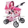 Kombi de silla y capazo Chic Joyrider Flores 74 cm