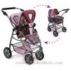Combi silla y capazo Chic Emotion 2 en 1 Rosa claro-Perlas 77 cm