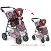 Combi silla y capazo Chic Emotion 2 en 1 Rosa claro-Perlas 77 cm