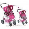 Kombi silla y capazo Chic Emotion 2 en 1 Fucsia-Perlas 77 cm