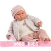 Antonio Juan Puppe 52 cm - "Mi Primer Reborn" Berta mit Bomberjacke-Outfit