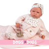 Antonio Juan Puppe 52 cm - "Mi Primer Reborn" Berta mit einer gesteppten Decke