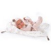 Antonio Juan Puppe 42 cm - Neugeborenes Lea-Paar kleine Sterne-Decke
