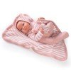 Puppe Antonio Juan 42 cm - Neugeborenes Nica mit Strickoutfit und Decke