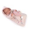 Antonio Juan Puppe 42 cm - Neugeborener Nica-Schlafsack mit Winterärmeln
