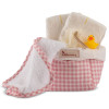 Ergänzungen für Asi Puppe - Así Dreams - Patricia Kollektion - Korb für Badaccessoires 36-50 cm