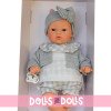Así Puppe 36 cm - Koke mit Polo-Set und grauer Jacke