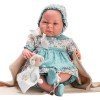 Así Puppe 46 cm - Isabella Aqua Kollektion, limitierte Serie Reborn Puppe