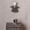 Outfit für Así-Puppe 20 cm - Grauer Mantel für Bomboncín-Puppe