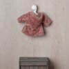 Outfit für Así Puppe 36 cm - Rosa Bademantel mit weißer Unterwäsche für Alex Puppe