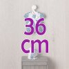 Outfit für Así Puppe 36 cm - Margaritas Kollektion Bodysuit für Koke Puppe