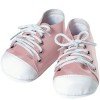 Ergänzungen für Adora Puppe 51 cm - Canvas Tennisschuh rosa / weiß