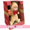 Anne Geddes Puppe 23 cm - Weihnachten - Baby Lebkuchenmann